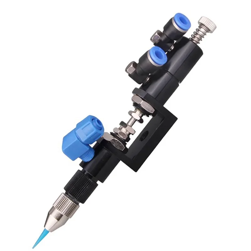 

【RECOMMEND】MYS221 Клапан дозирования наперстка Высокоточный регулируемый пневматический инструмент для дозирования клея с возвратом жидкости