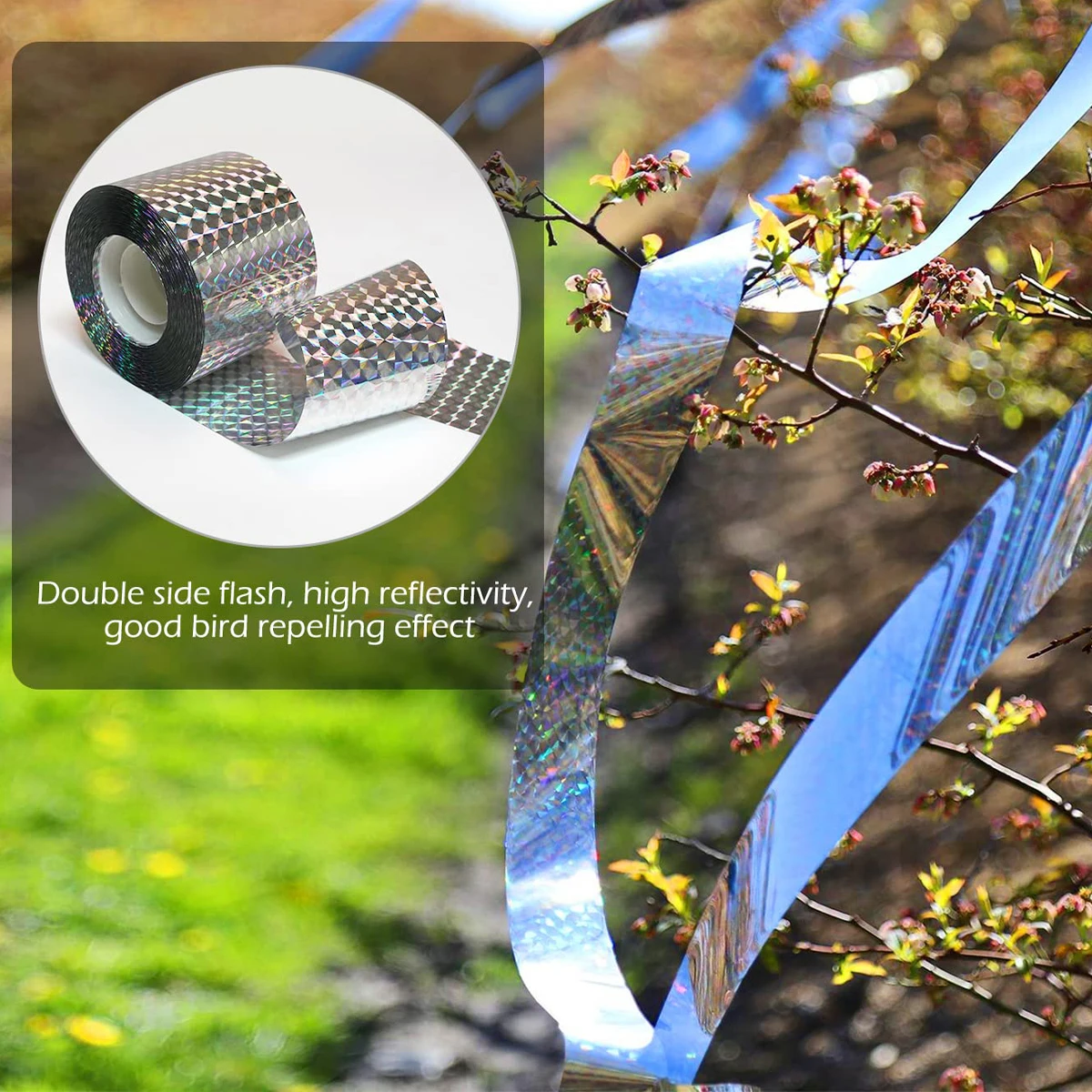 

Отпугиватель птиц, лента для отпугивания, репеллент для птиц, голубей, профессиональный пугало, товары для животных, садовые товары, уличные средства для сдерживания