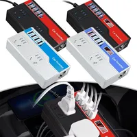 Car Power Inverter 12V/24V TO 110V-220V Converter Type-C USB Multi-function Charger Socket 3A Fast Charger Car Power Converter