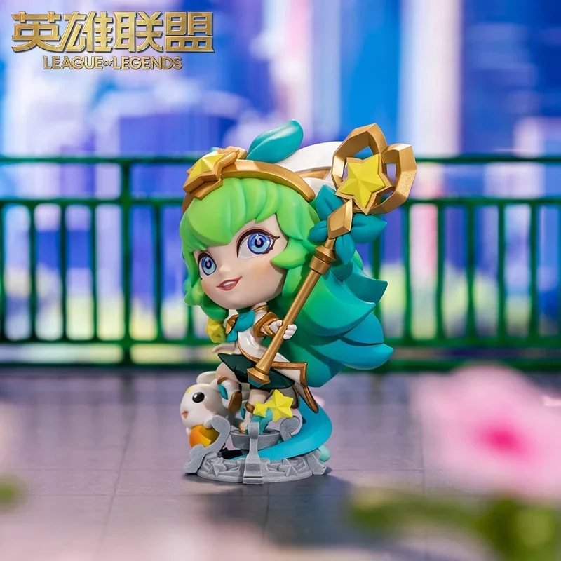 LOL League of ATIONS End The Fae Sorceress Lulu Game Intenses Anime Action Figures, Collecemballages Model Toys, Gift for Boy, Original