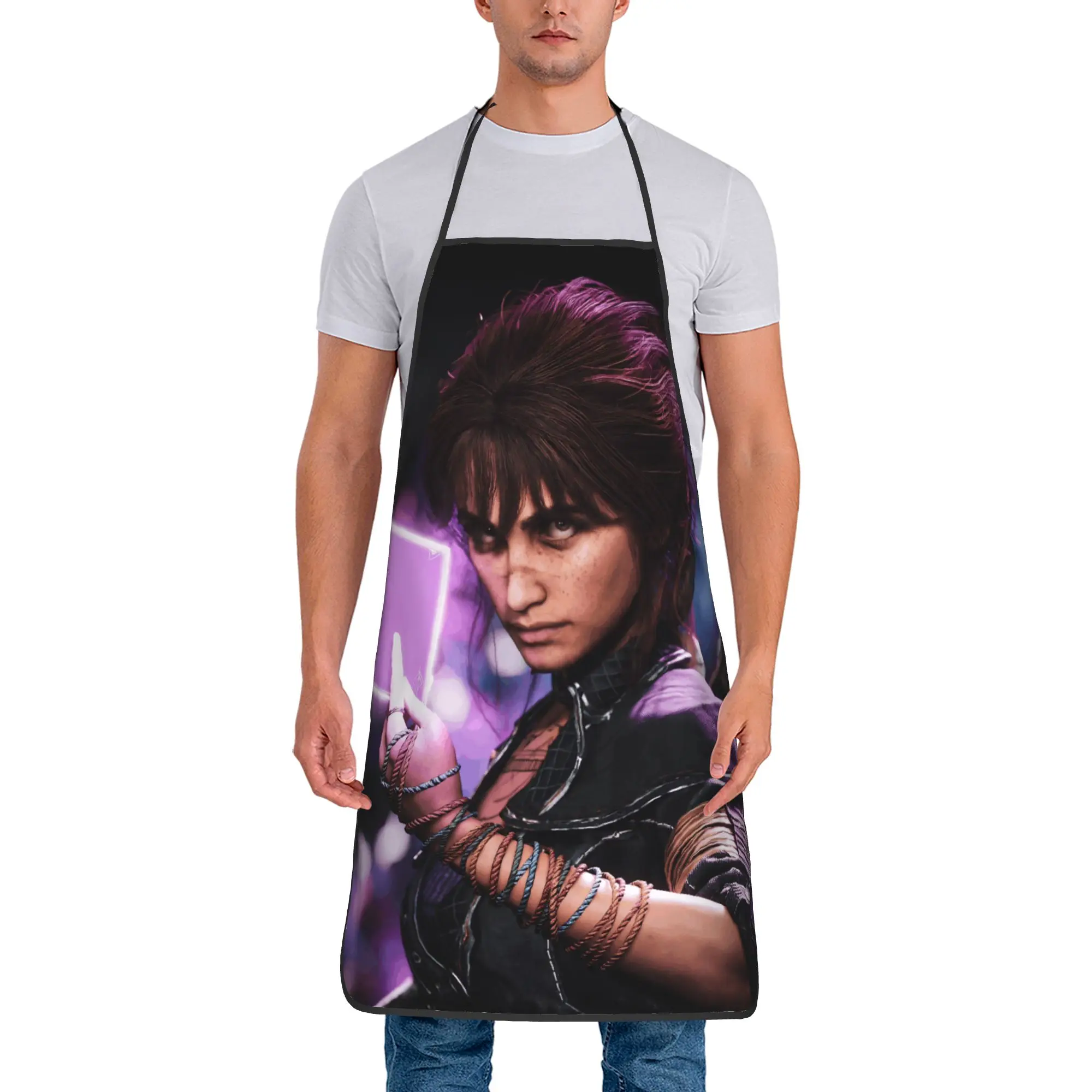 

Модный кухонный фартук Clair Obscur Expedition 33 без карманов для взрослых, для дома и готовки