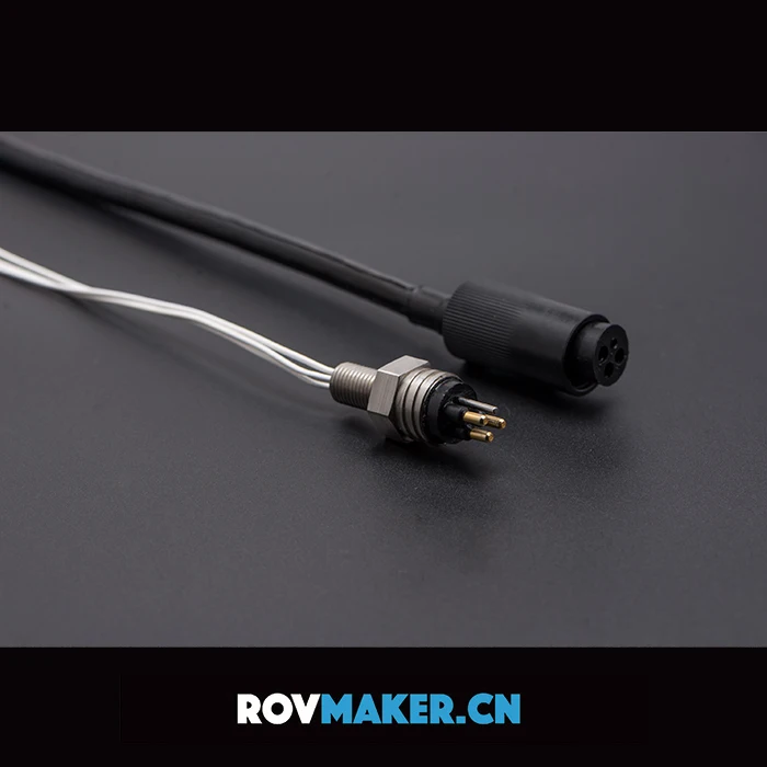 ROVMAKER MCBH 3M MCIL 3F IP69K Watertight 7000m Depth Electrical IP69 Robot Pluggable of Underwater Cable Connector