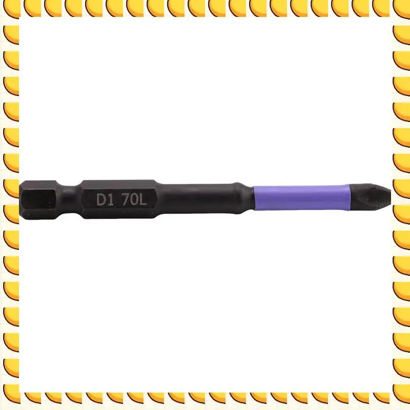 

BAAU PH2 Magnetic Batch Head Crosses Screwdriver Impact Drill Bit Screw 70Mm Non-Slip Electric Screwdriver Power Tools Easy Inst