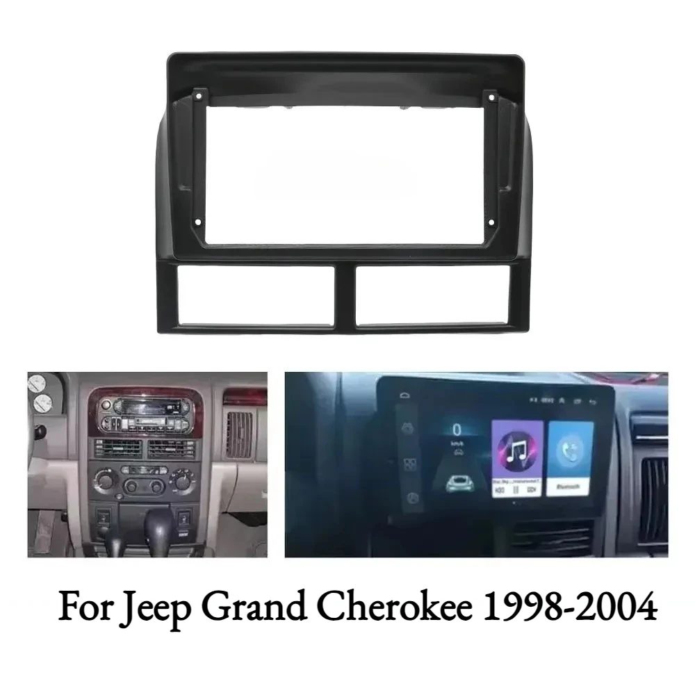 

Автомобильный радиоприемник для Jeep Grand Cherokee 1998-2004 гг. | Адаптер пластины стереорамки DVD | Комплект отделки панели для установки приборной панели
