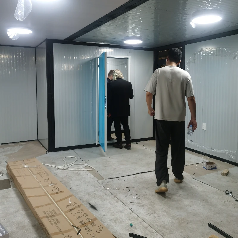 54㎡ Container House Spain Prefabricated Casa Plegable De 20 Pies 40ft Foldable Container House Mobile Tiny Home for Australia