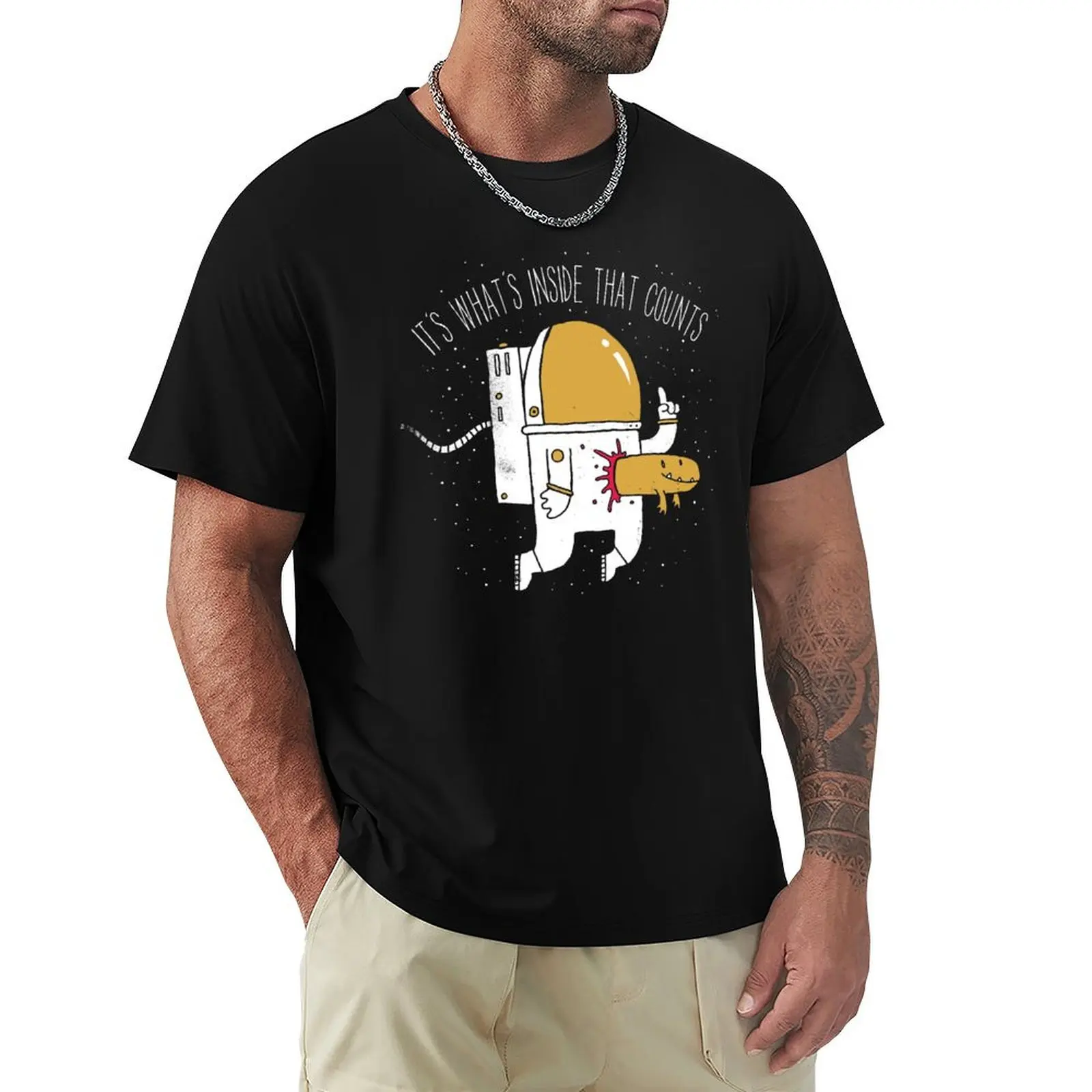 Space Sucks T-Shirt Plus Size Gym Sports T-Shirt