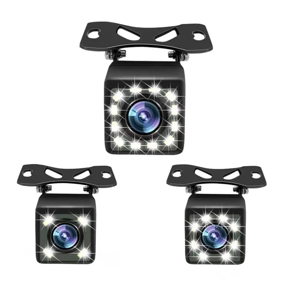 Car Camera CVBS HD Night Market 12LED Reversing Camera 12V Full-Color Night Market