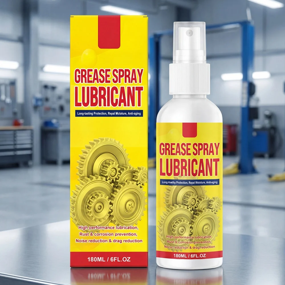 Iron Eraser Rust Remover Spray Multi Purpose Versatile Iron Eraser 180ML Anti-Rust Lubricant Spray for Car Wheels & Paint
