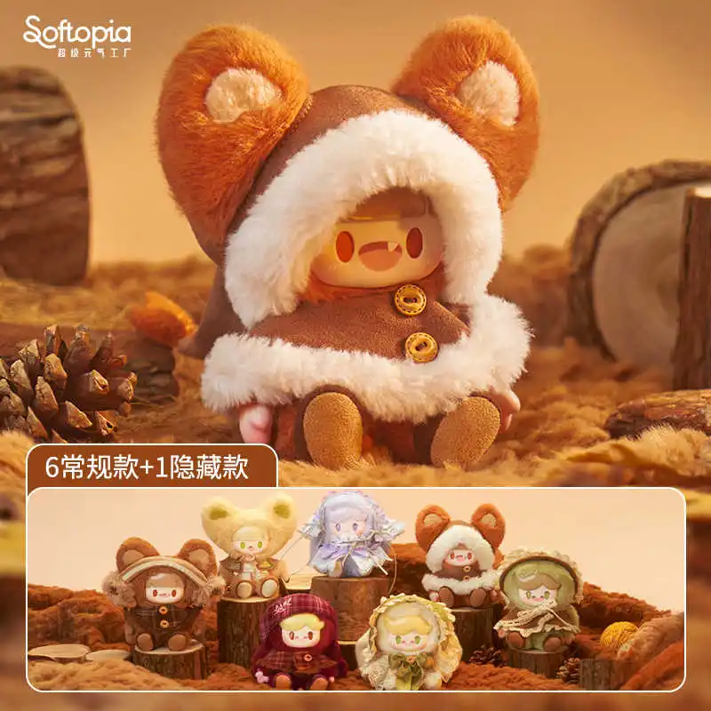 

Суперэнергичная кукла-подвеска Adou Four Seasons Collector Series: модная коллекционная игрушка в закрытой коробке, милый сюрприз-бокс, подарок для всех возрастов