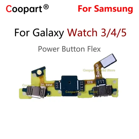 Cable flexible de llave de interruptor de botón de encendido para Samsung Watch 3 4 5 R830 R840 R845 R850 R855 R860 R865 R870 R875 R880 R885 R890 R895