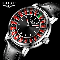 LIGE Top Brand Classical Watches Men Business Casual Luxury Mens Watch Waterproof Luminous Quartz Wristwatches Reloj Hombre 2025