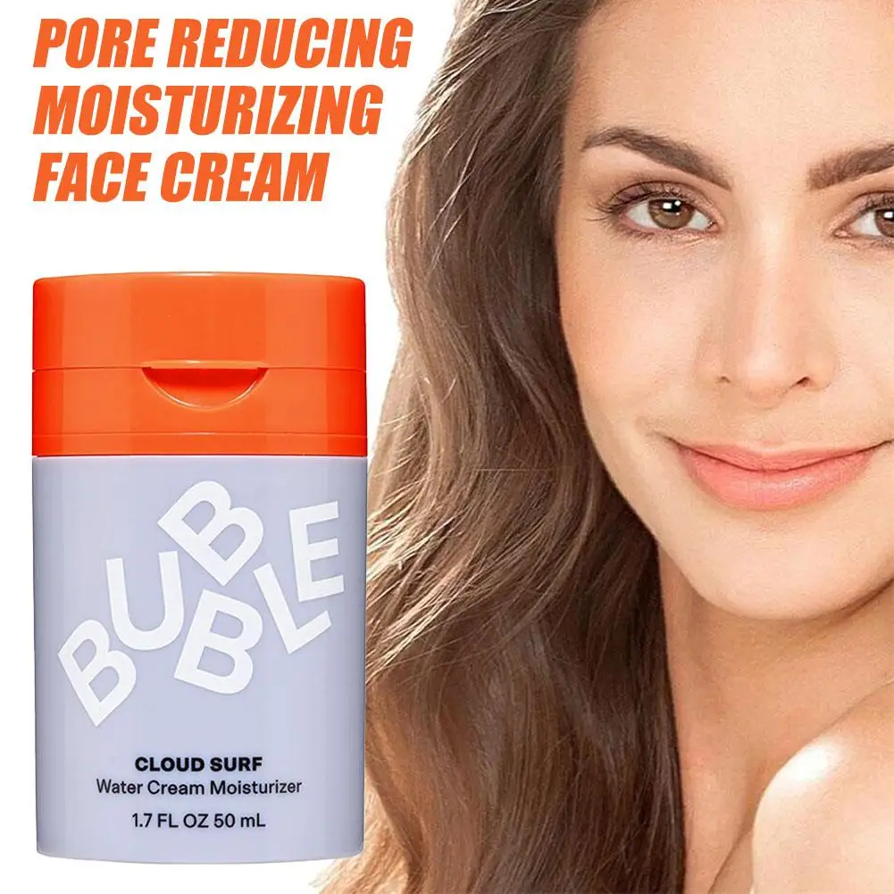 Crema facial hidratante para el cuidado de la piel con burbujas, crema facial multiefecto para la piel Normal a seca, mejora el equilibrio de la sequedad, cuidado de la piel