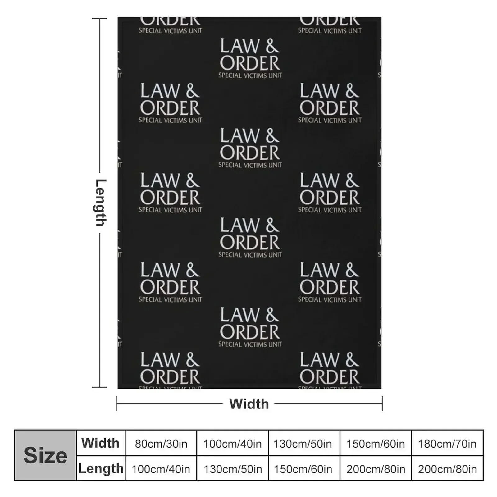 Law and Order SVU Throw Blanket Decorative Sofas valentine gift ideas Beach Flannels Decorative Sofa Luxury Thicken Blankets