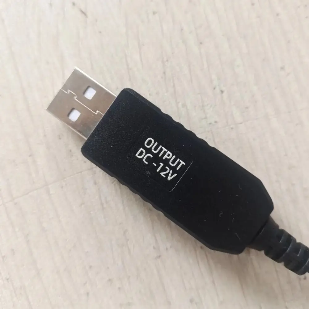 To DC DC Power Cable 5.5*2.1mm Jack USB Port Electronics Devices Step-up Cord Boost Line USB Extension Cable Boost Converter