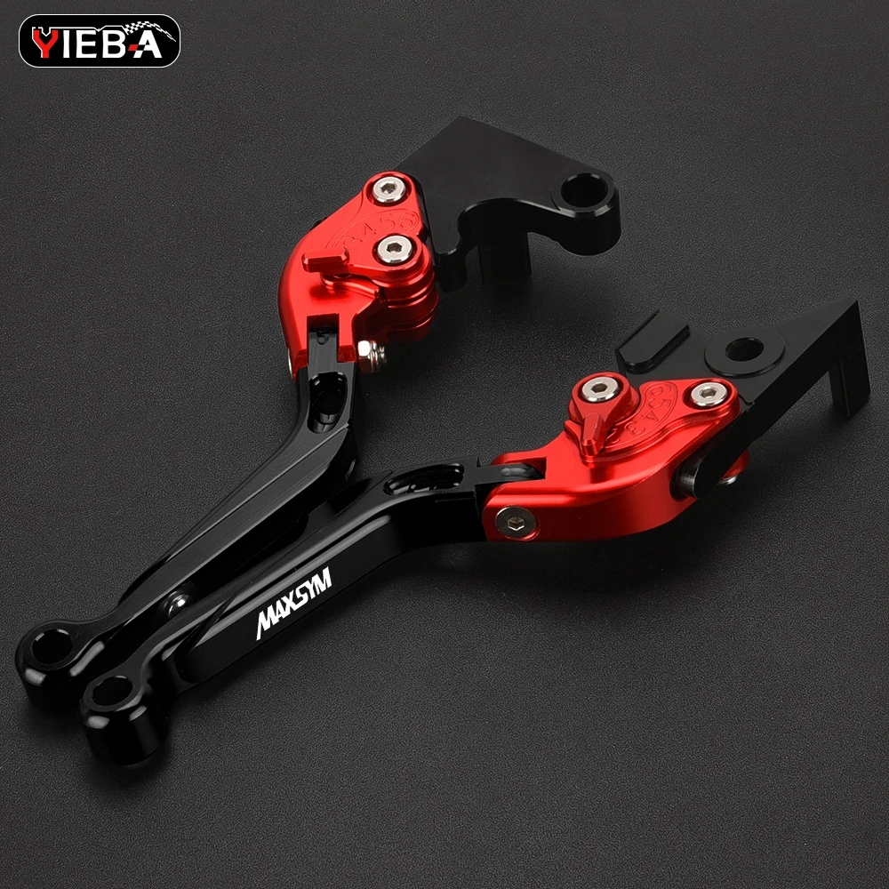 

For SYM MAXSYM 400 400i 600 600i Maxsym 400/600 i ALL YEARES Motorcycle Extendable Adjustable Brake Handle Clutch Brake Levers