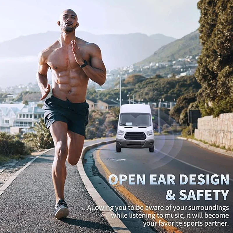 Xiaomi Mijia Bone Conduction Sport Headphones Wireless Earphone Bluetooth-Compatible Headset TWS Hands-free With Mic For Running