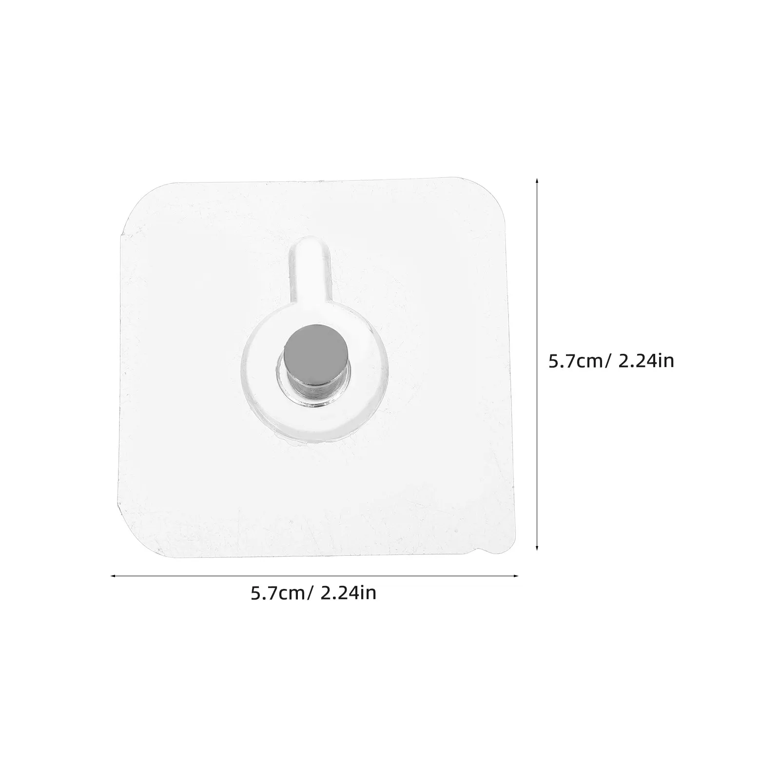 30Pcs Nail-Free Wall Hangers Strong Adhesive Picture Hooks No Residue No Damage Easy Remove Reposition for Mirrors Frames Clocks