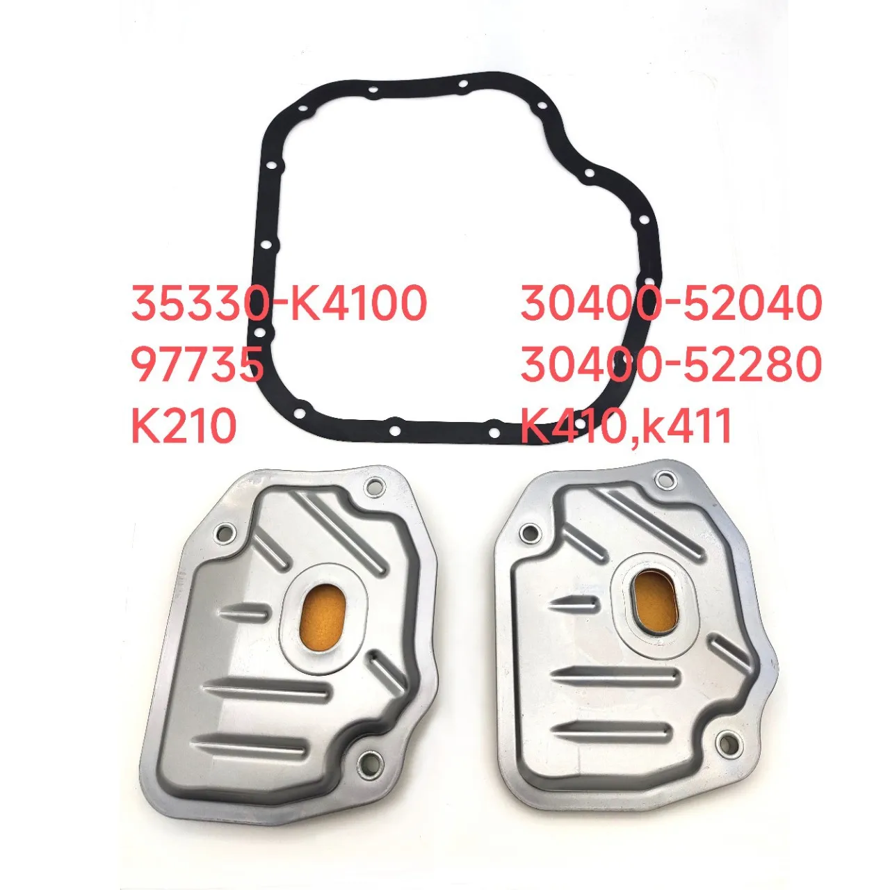 

K410 K210 K411 Auto Transmission Oil Filter Gearbox Oil Pan Gasket For TOYOTA VIT WISH 35330-K4100 3040052020 Car Accessories