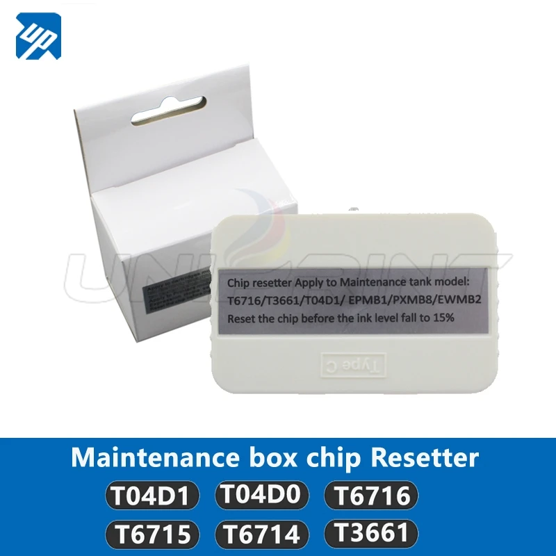 T04D1 T6716 T04D0 T3661 Maintenance box chip Resetter For Epson XP