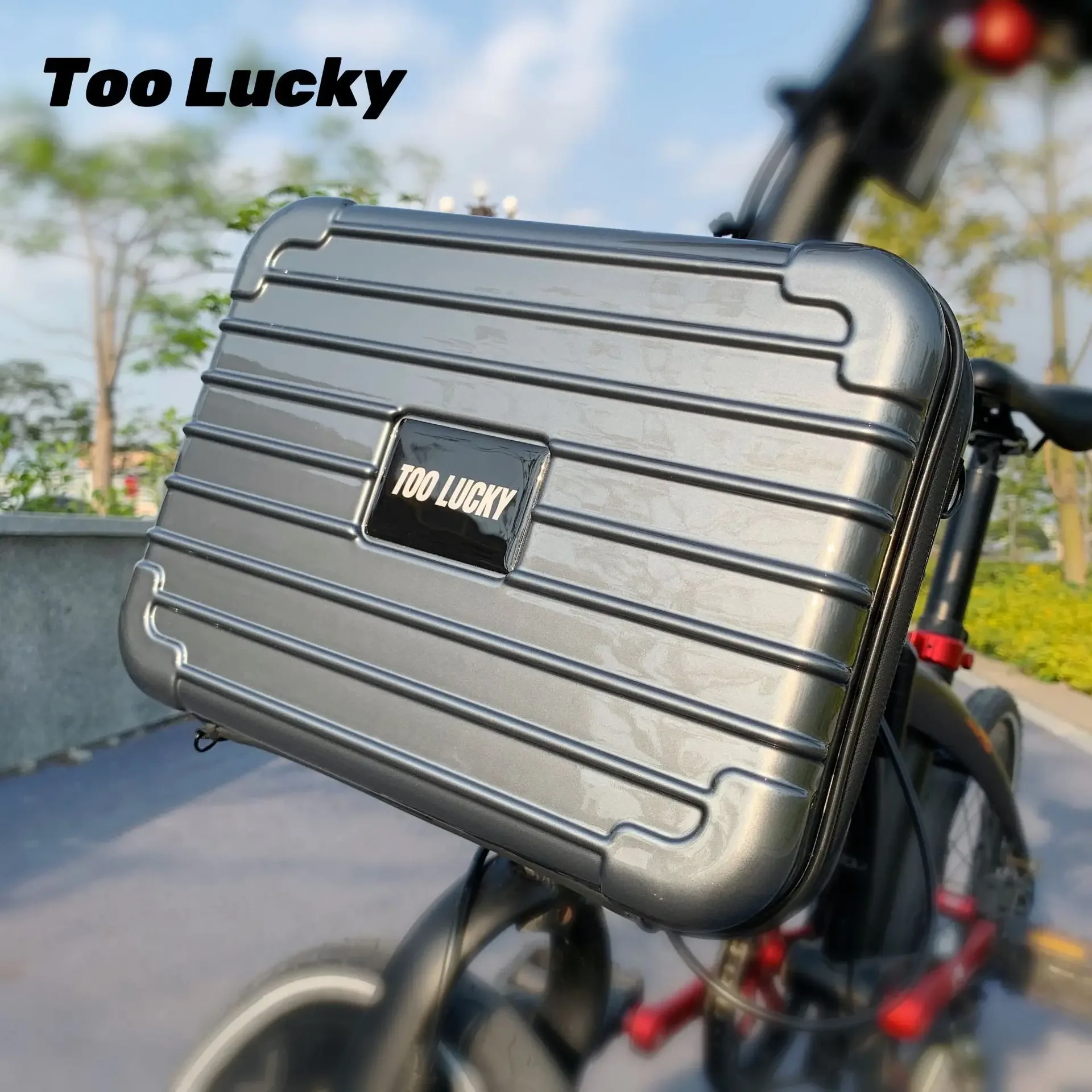 

Водонепроницаемая велосипедная сумка с жестким корпусом на молнии, 10 дюймов