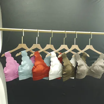 Colete de renda com decote em V e almofada no peito reunido, top esportivo com absorção de choque, corrida, sutiã de treinamento físico, shorts de renda sexy de 5 pontos