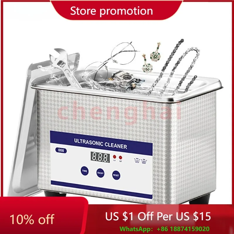 

New ultrasonic cleaning machine with multifunctional high-frequency vibration and portable design