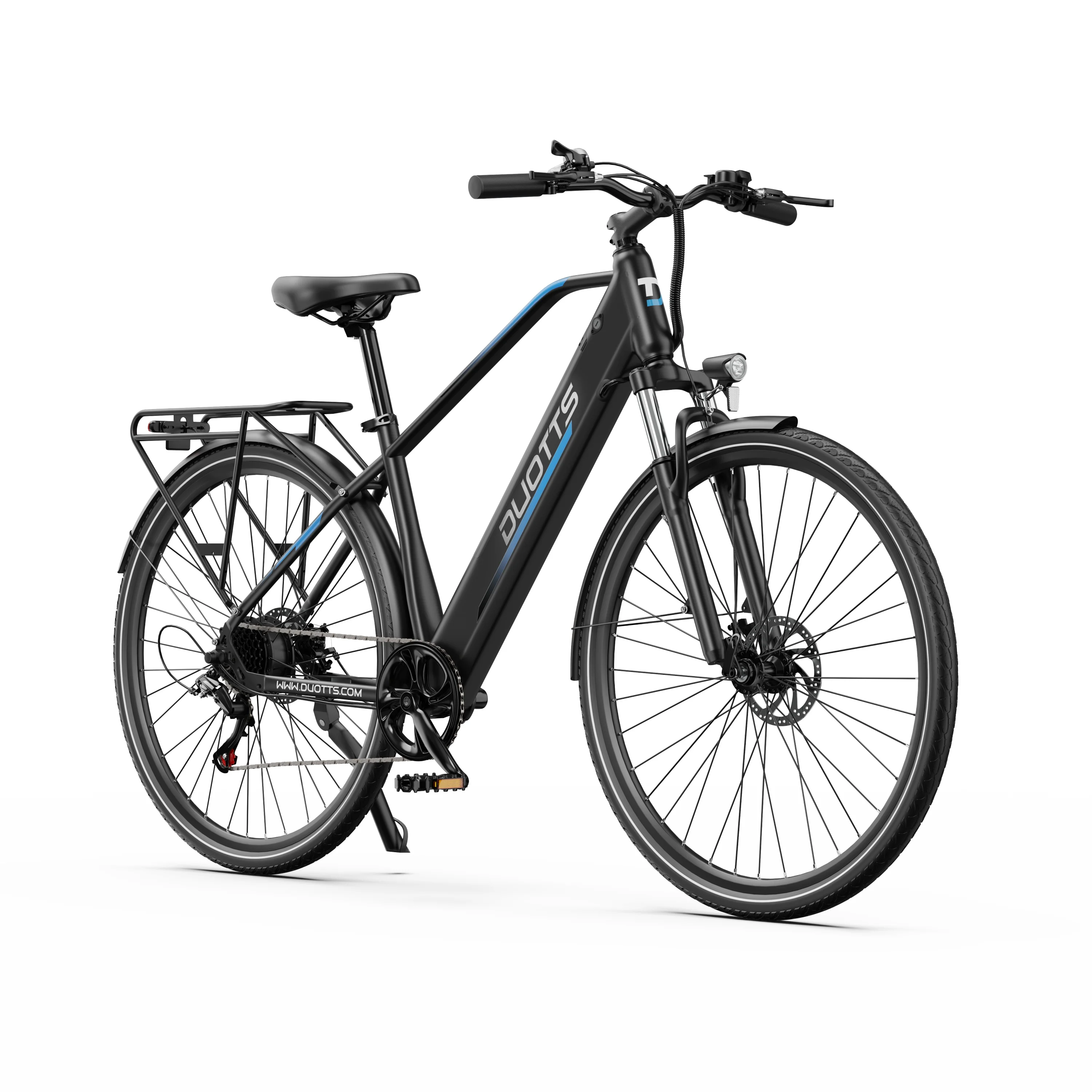 DUOTTS C29 Lite Elektrofahrrad für Erwachsene, 250 W Motor, EBike, 36 V, 13 Ah Batterie, 27,5 x 2,25 Zoll Reifen, City Commuter Elektrofahrrad