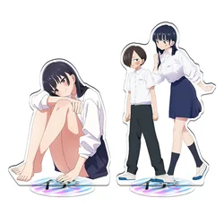 Anime 15CM The Dangers In My Heart Acrylic Stand Kyotaro Ichikawa Anna Yamada Action Figures Desk Model Plate Toys Room Decorati