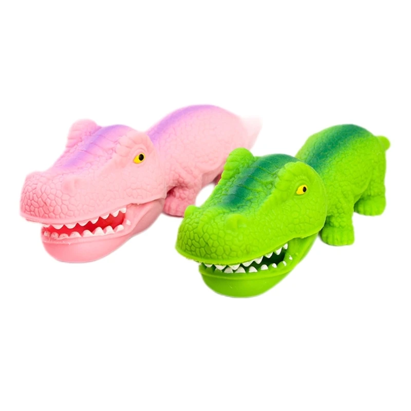 

Squeeze Toy Realistic Stress Dinosaur-shape Toy for Kids Anxiety Reduce Unbreakable Venting Toy Sensory Toy
