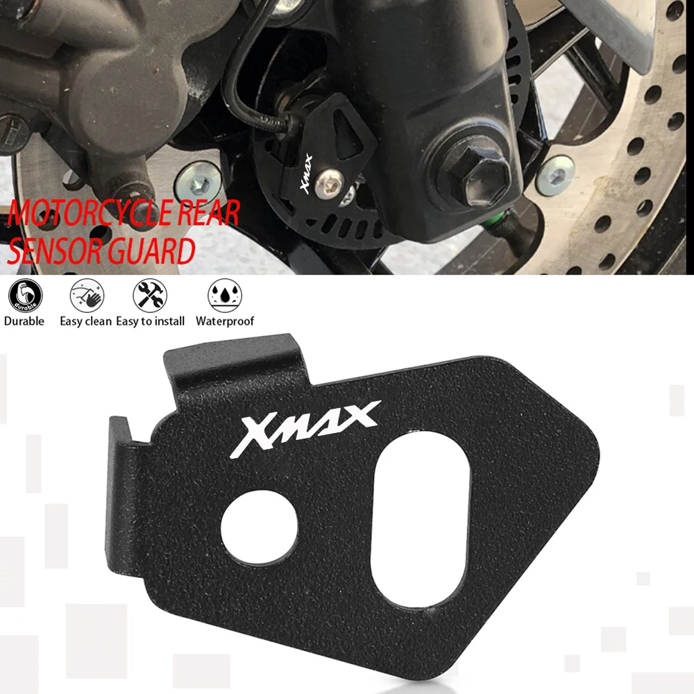 

For Yamaha XMAX X-MAX 125 250 300 400 2017-2023 2022 Motorcycle Rear ABS Sensor Guard Cover Protector XMAX125 XMAX250 XMAX300