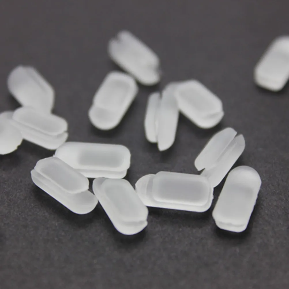 

10 пар силиконовых накладок на нос для очков, сменные, противоскользящие, гибкие, удобные, для оптических оправ, аксессуары для очков