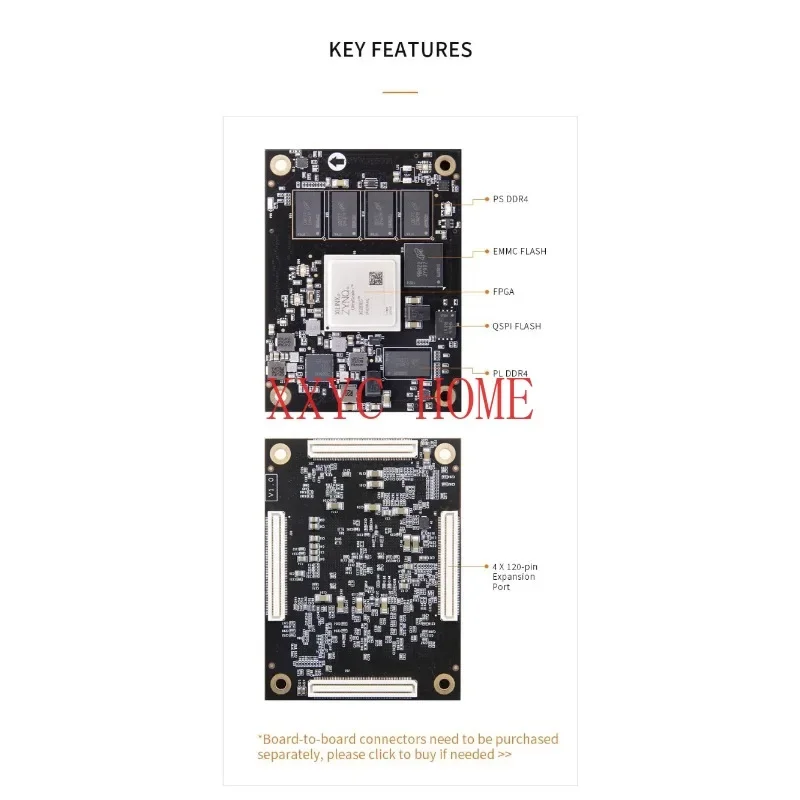 

Модуль промышленного класса Xilinx Zynq UltraScale + MPSOC AI XCZU3EG ZU2CG