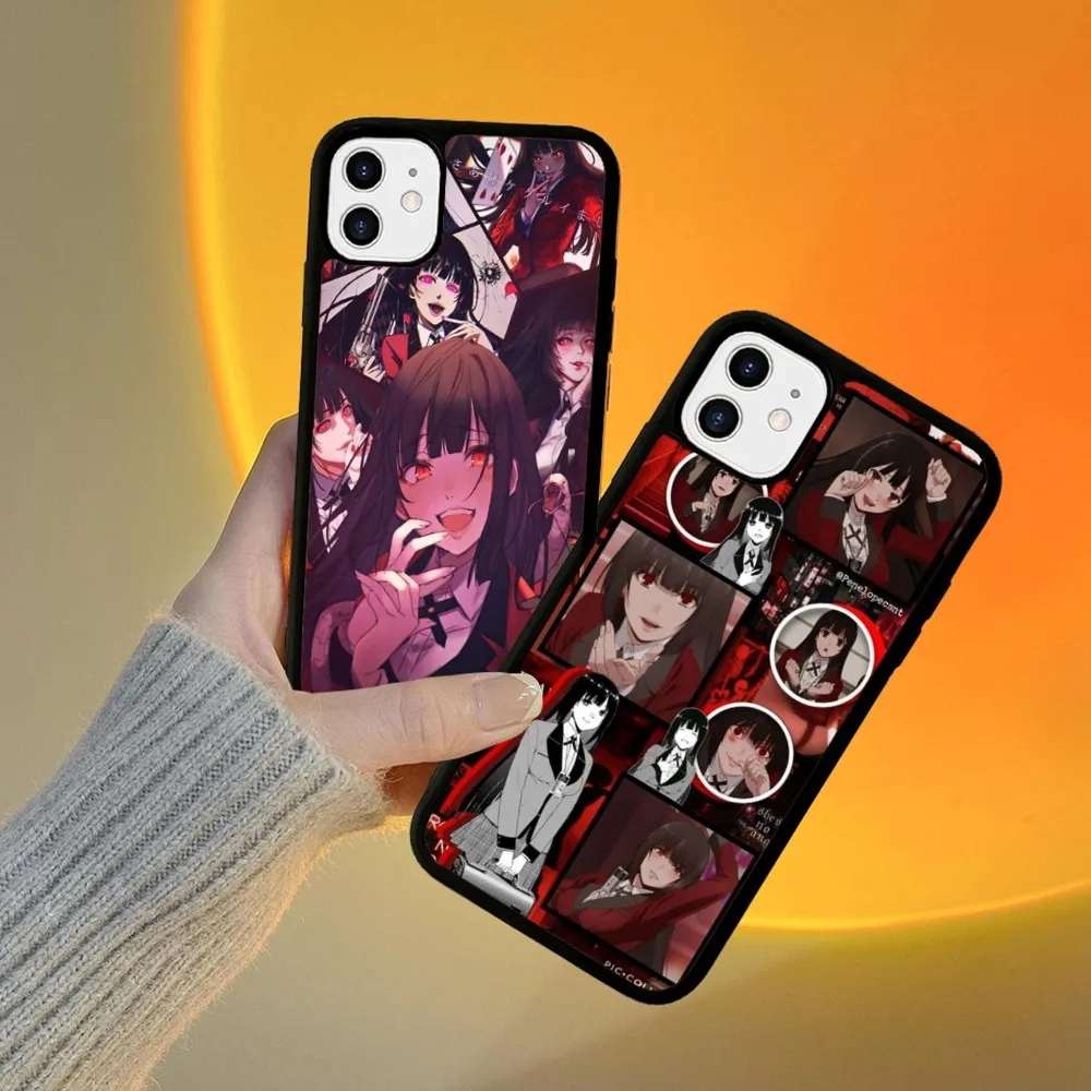 

Kakegurui Phone Case Silicone PC+TPU For For iPhone 11 12 13 14 15 16 Plus Pro Max Cover