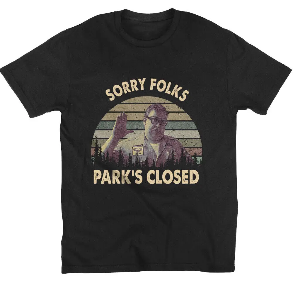 

Sorry Folks Park's Closed Ugly Christmas Graphic Unisex T-Shirt S-5XL