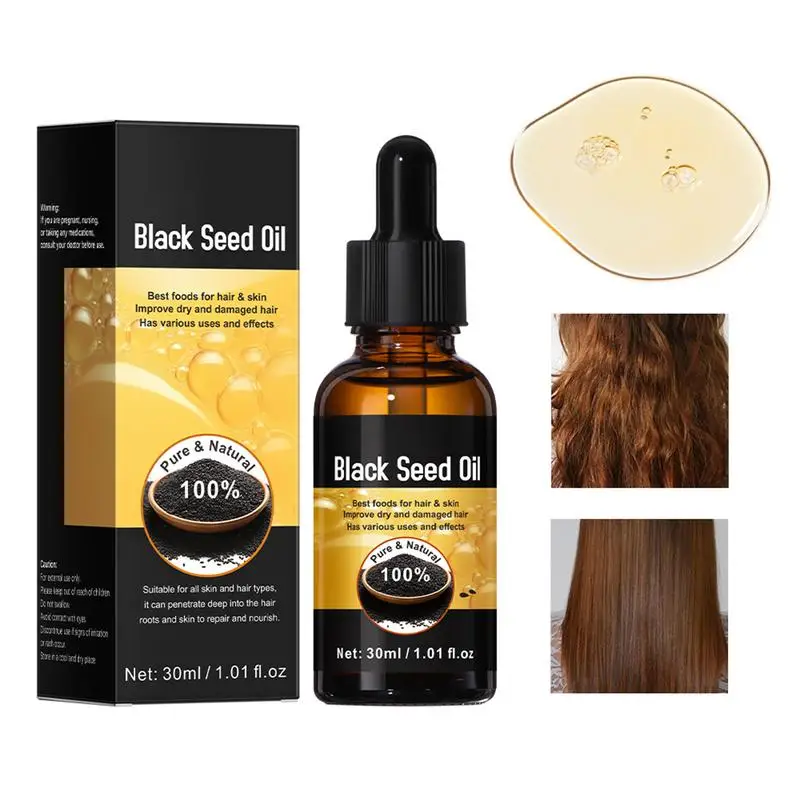 Aceite para cabello seco para mujeres y niñas, esencia de aceite Natural para el cabello, aceite nutritivo, aceite alisador para el cabello, productos para el cuidado del cabello, 30ml