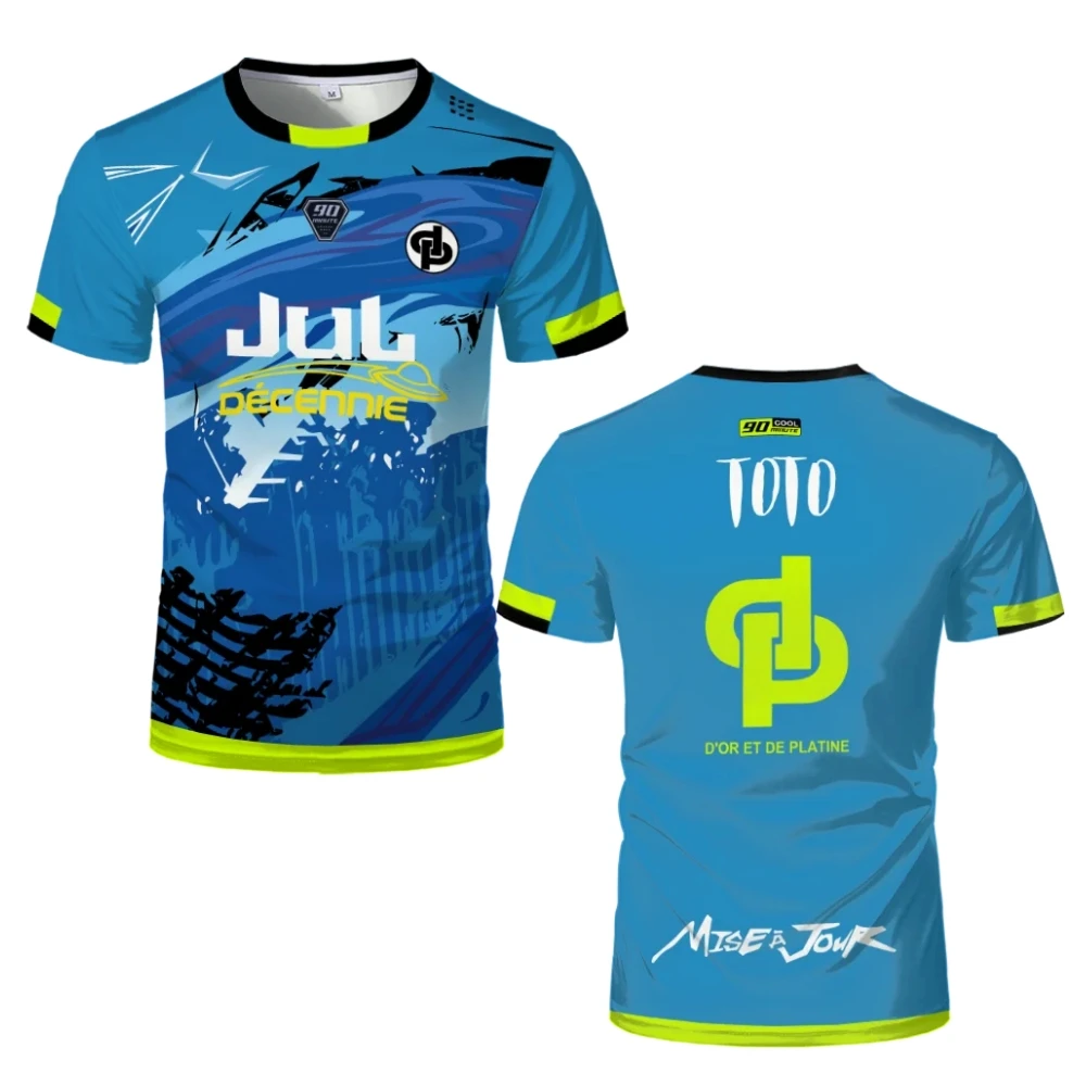 Summer Men's T-Shirt Maillot 90 Minute Toto & Ninetta Funny 3D Print Tee Casual O-neck Short Sleeve Tops Fashion Sports Clothing - Image 3