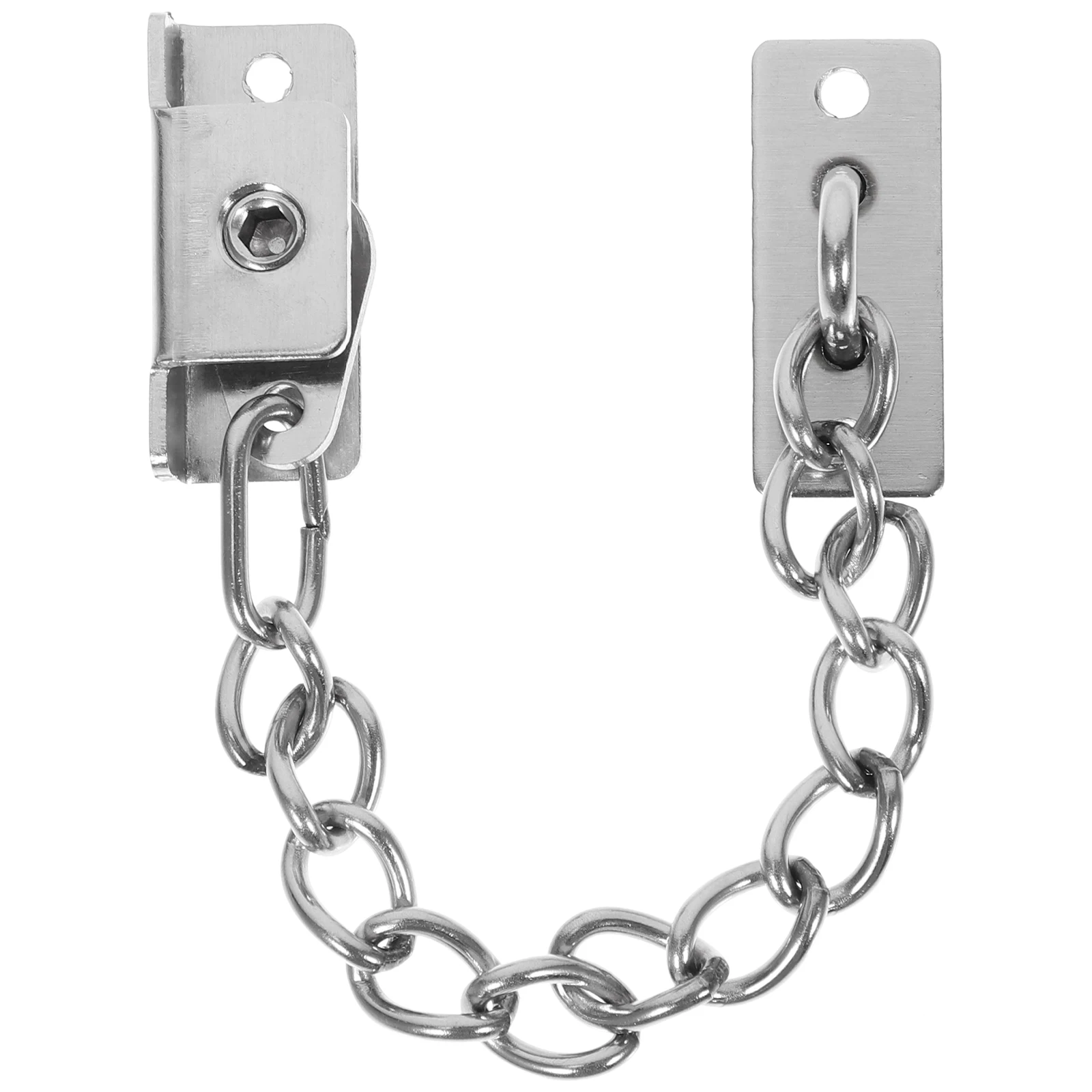 

Stainless Steel Security Lock Chain Door Guard For Apartment Hotel Interior Door Safety Chain Bolt Latch Protector Window