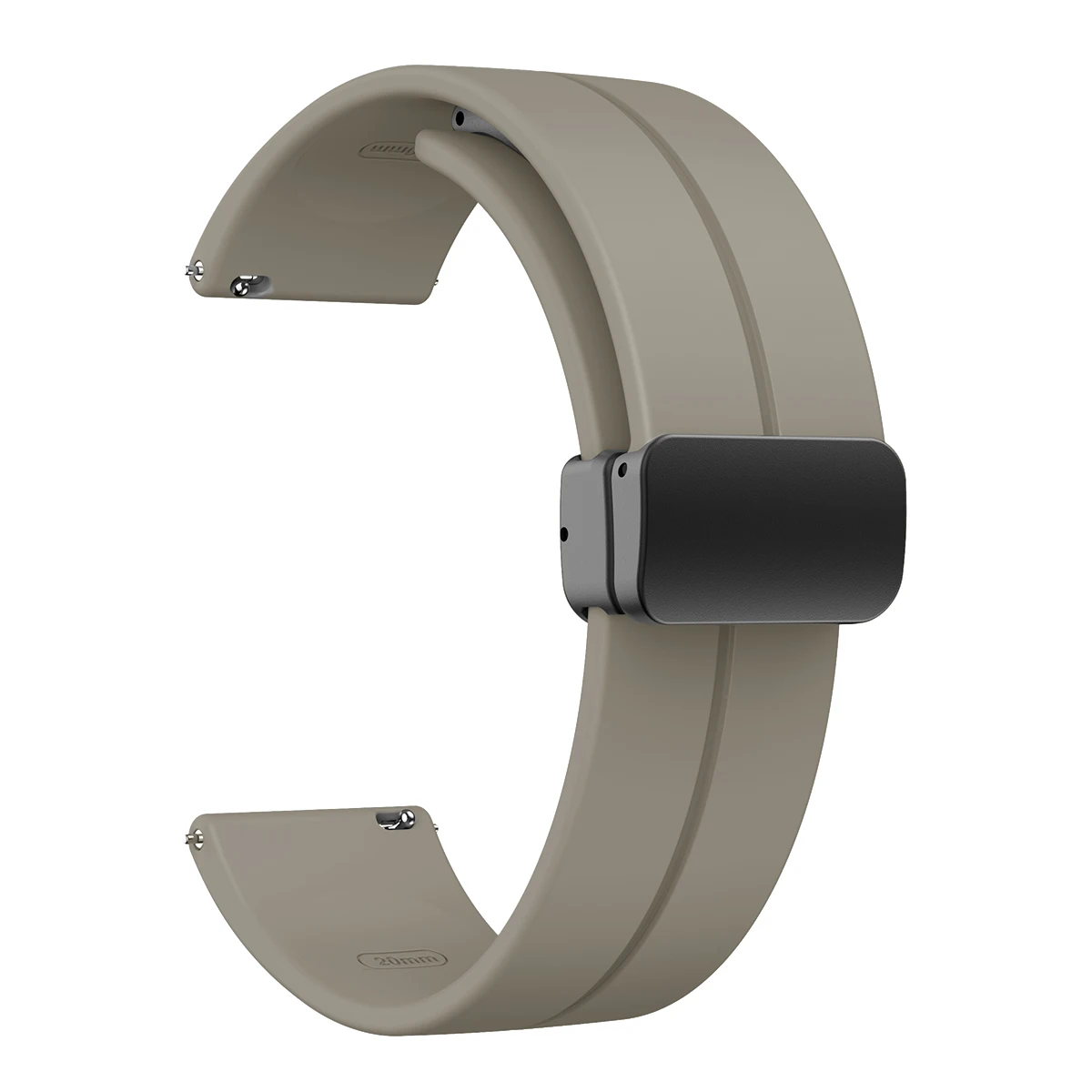 18mm 20mm 22mm Silikonband für Samsung Galaxy Watch 7 6 5 4 Serie Magnetarmband für Huawei Watch GT5 5Pro GT4 3Pro 46mm