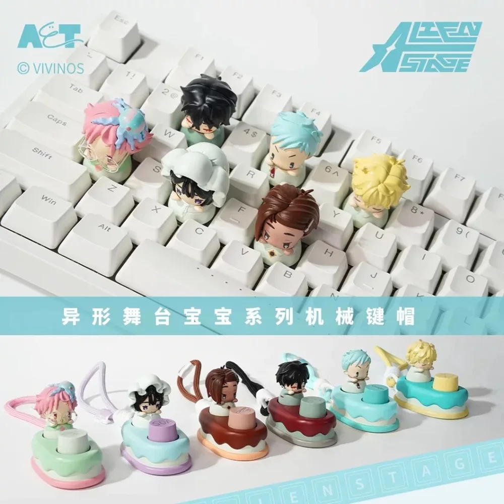 

New Original Alien Stage Baby Series Blind Box Mechanical Keyboard Keycaps Weather Forecast Mystery Box Guess Bag Surprise Gift