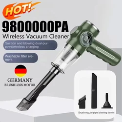 9800000PA Vacuum Cleaner 5 in1 Wireless Automobile Wet Dry Dual-Use Super High Power Handheld Electric Appliance Cleaner New