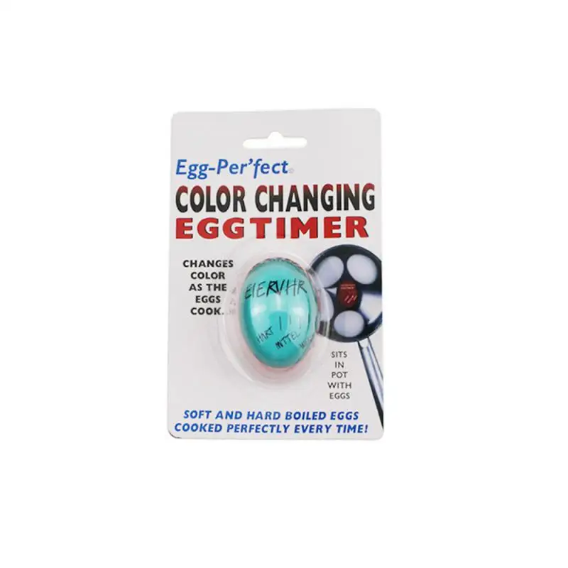 Egg Color Changing Timer Yummy Soft Hard Boiled Eggs Cooking Kitchen Eco-Friendly Resin Egg Timer kitchen accessories