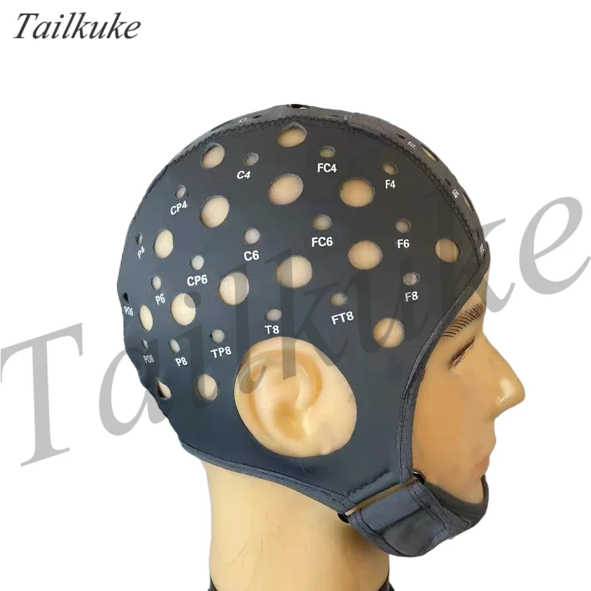 Can Be Customized 1pcs Powerful EEG Cap Thin Laminated Electrode Cap 64-lead EEG Machine Electrode Cap