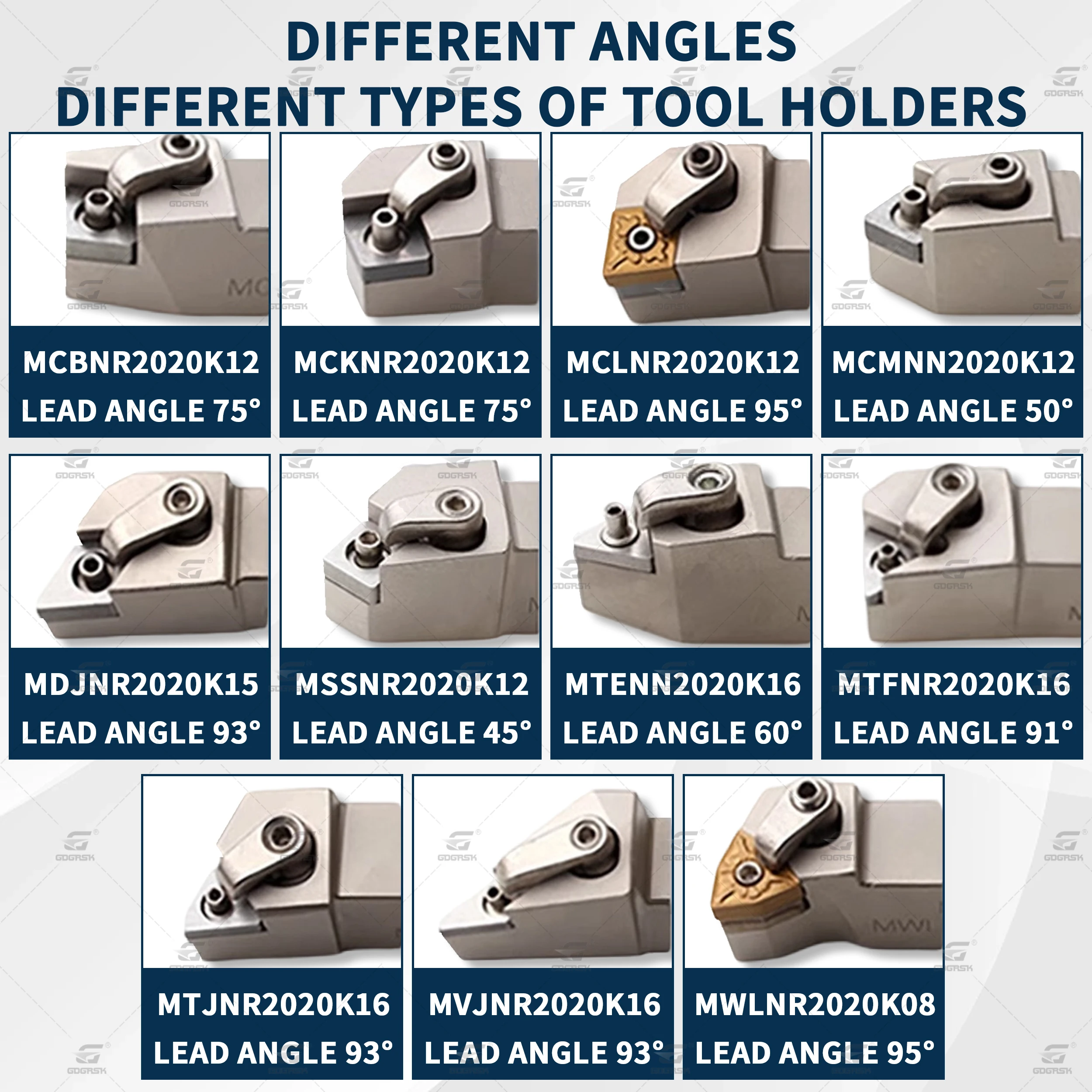 M series CNC White Tool Holder Composite Cylindrical Turning Tool MWLNR MTJNR MVJNR MTENN MCLNR High Quality Spring Steel  Arbor