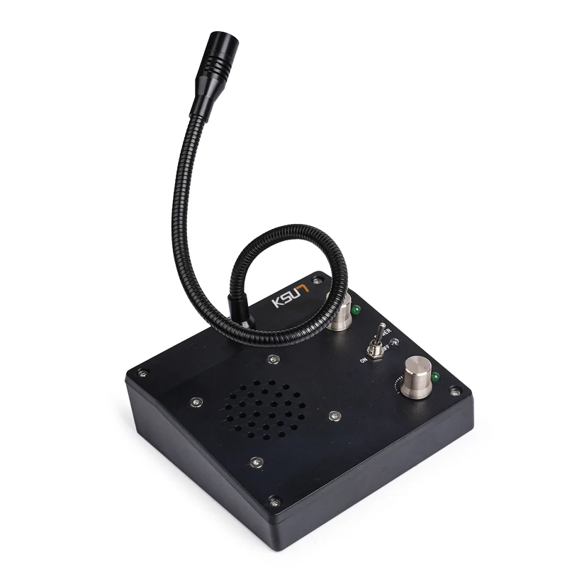 KSUN Q52 Window Intercom Wireless Speaker System Bank Hospital Counter Two Way Intercom