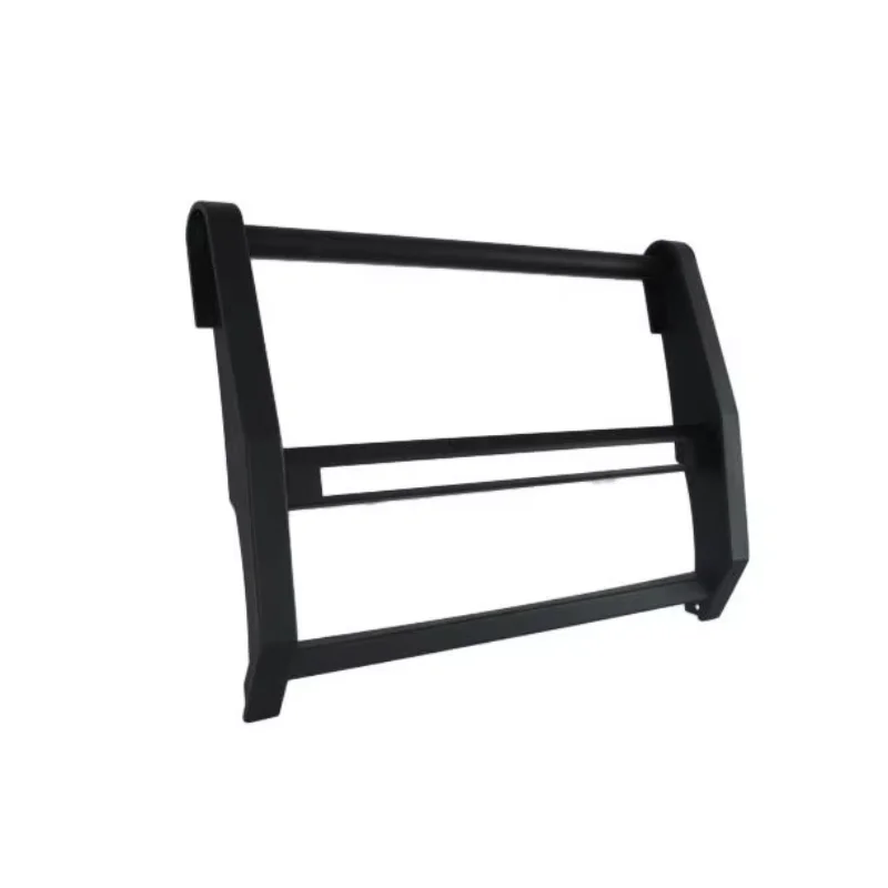 

For Newest Center Grille Guard Push Bumper Without Light Black Powder Coat For F150