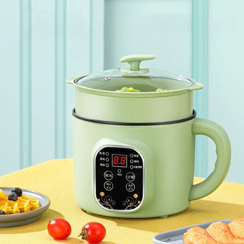 Electric Cooking Machine 220V Multi-functional Cooker Hot Pot Frying Pan Non-stick Integrated