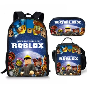 ROBLOX Rainbow Friends Mochila, Jardim de Infância Mochila Infantil Dos Desenhos Animados, Mochila Anime Brinquedos, Presentes, 2 Dimensões 10 principais vendas acessorio roblox - №3