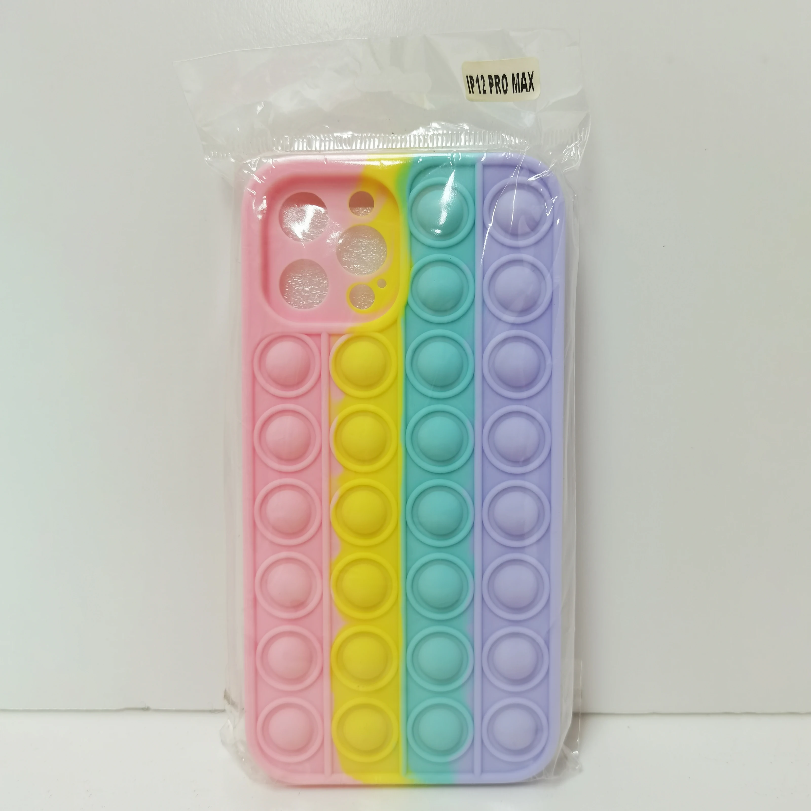 Coque de téléphone en silicone multicolore mixte, coque de protection pour téléphone portable, iPhone 13 Rainbow Bubble, Original, Ipone 12 Pro Max, Livraison gratuite