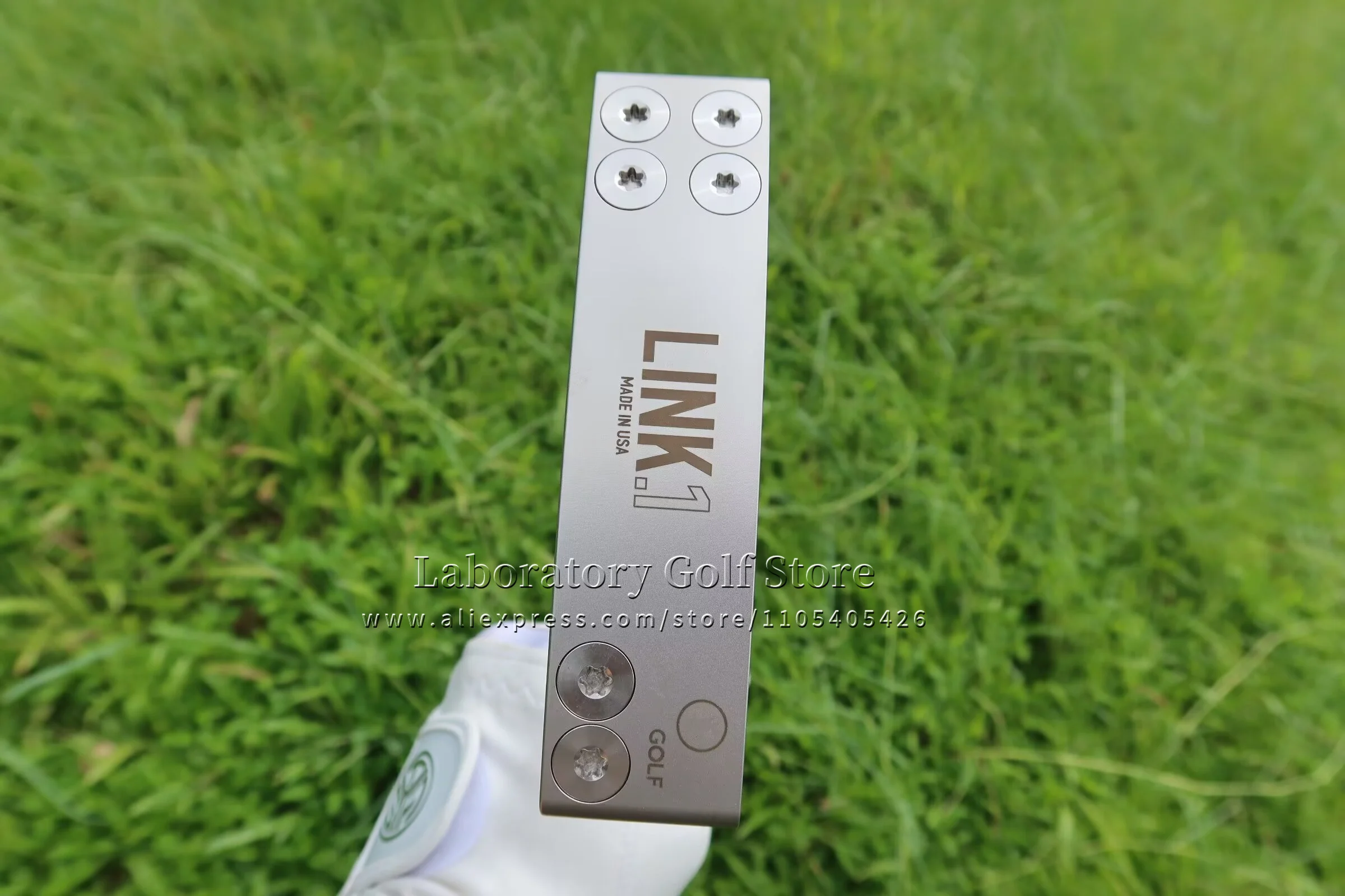 LINK.1 golf putter Silver 33-36 inch Straight bar straight line balanced stable putter golf club With ACCRA Shaft high quality