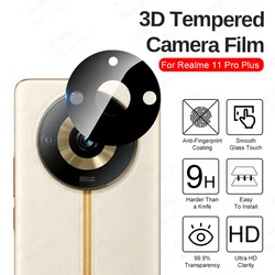 3D Rear Camera Tempered Glass For Realme 11 Pro+ 5G Case Back Lens Protector Ring Realme11 Pro Plus 5G Global Realmy 11 4G Cover